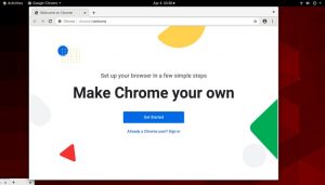 Install Google Chrome in CentOS or Fedora