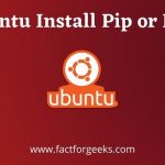 Ubuntu Install pip