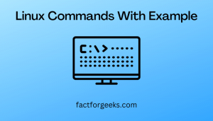 Linux Command With Example